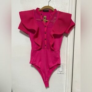 Banjul Pink  Bodysuit size M bottom